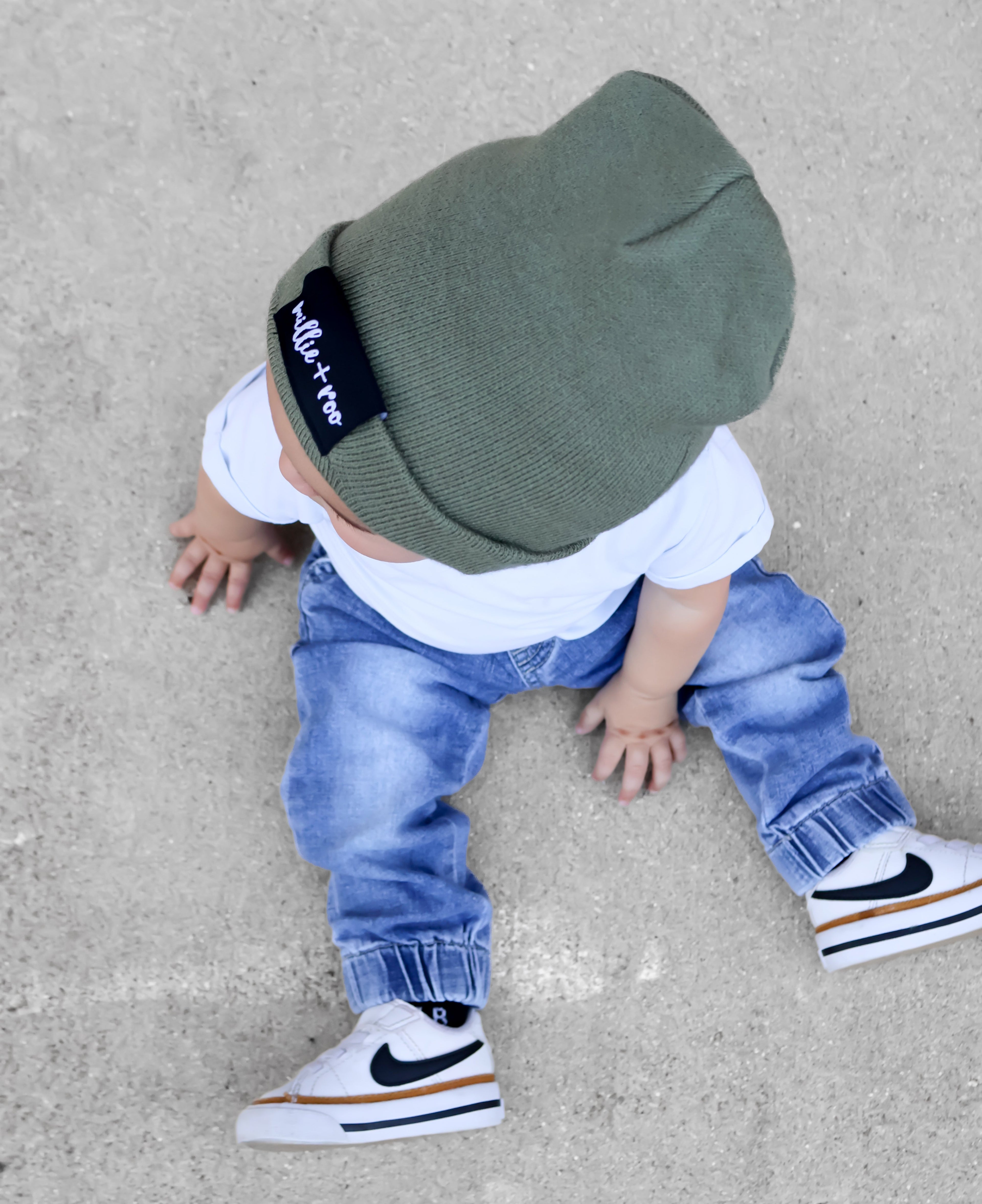 BAMBOO CUFF BEANIE- Sage