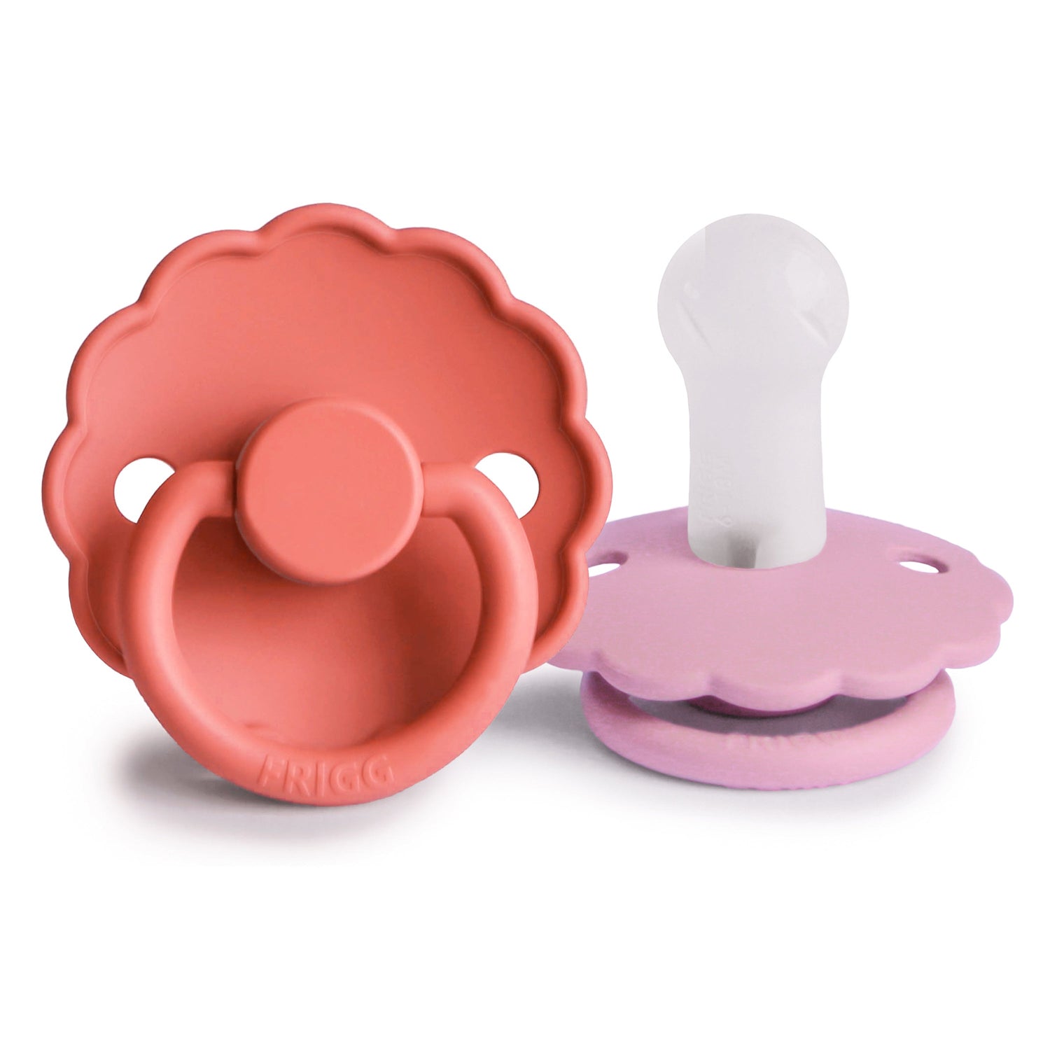 FRIGG Daisy Silicone Pacifier 2 - Pack - Tenth &amp; Pine - FRIGG PACIFIERS - 6 - 18 months - Poppy/Lupine
