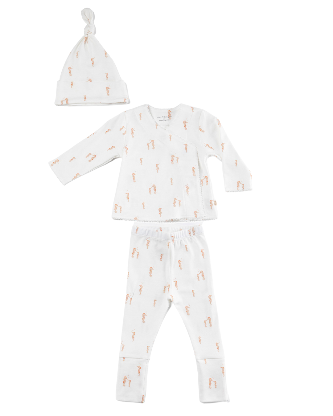 Riley Magnetic Baby Set in Seahorses