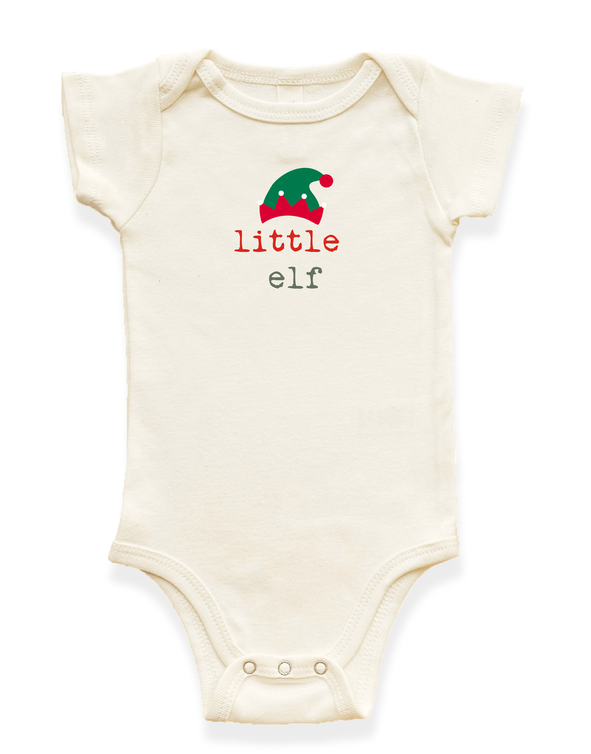 Little Elf Organic Baby Bodysuit