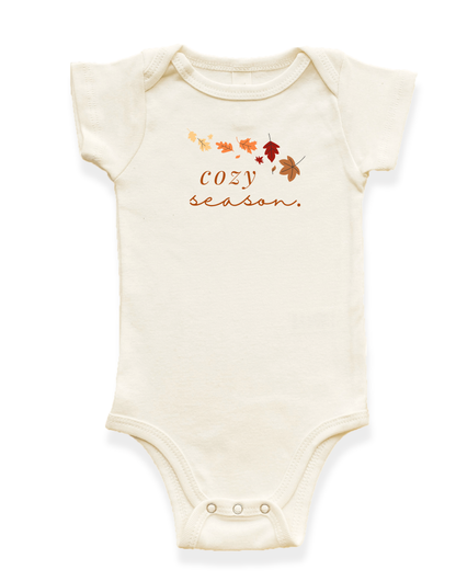 Cozy Season Organic Baby Bodysuit