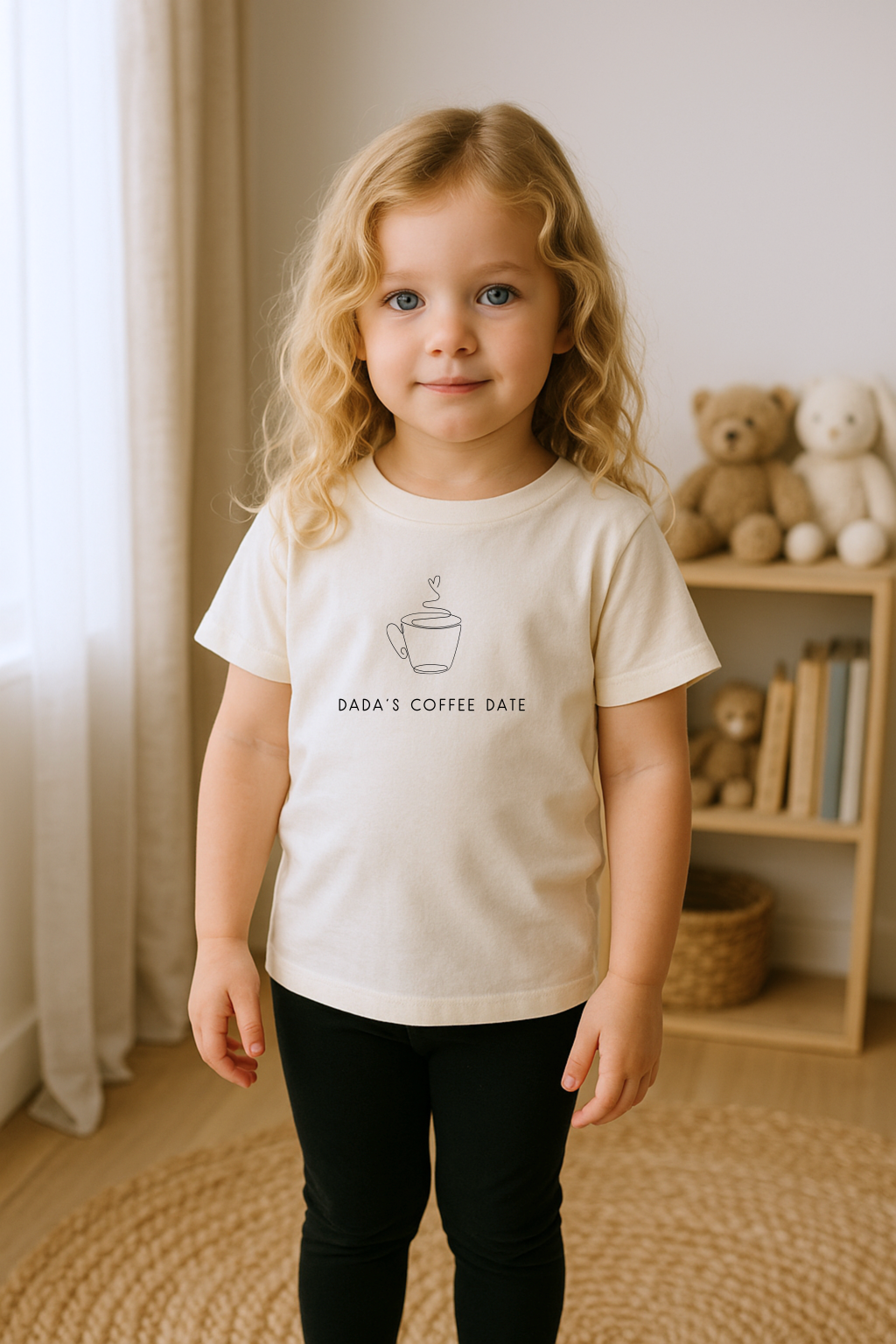 Dadas Coffee Date Organic Kids T-shirt
