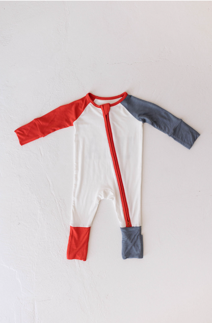 Bamboo Zip Pajamas | USA, Land That I Love