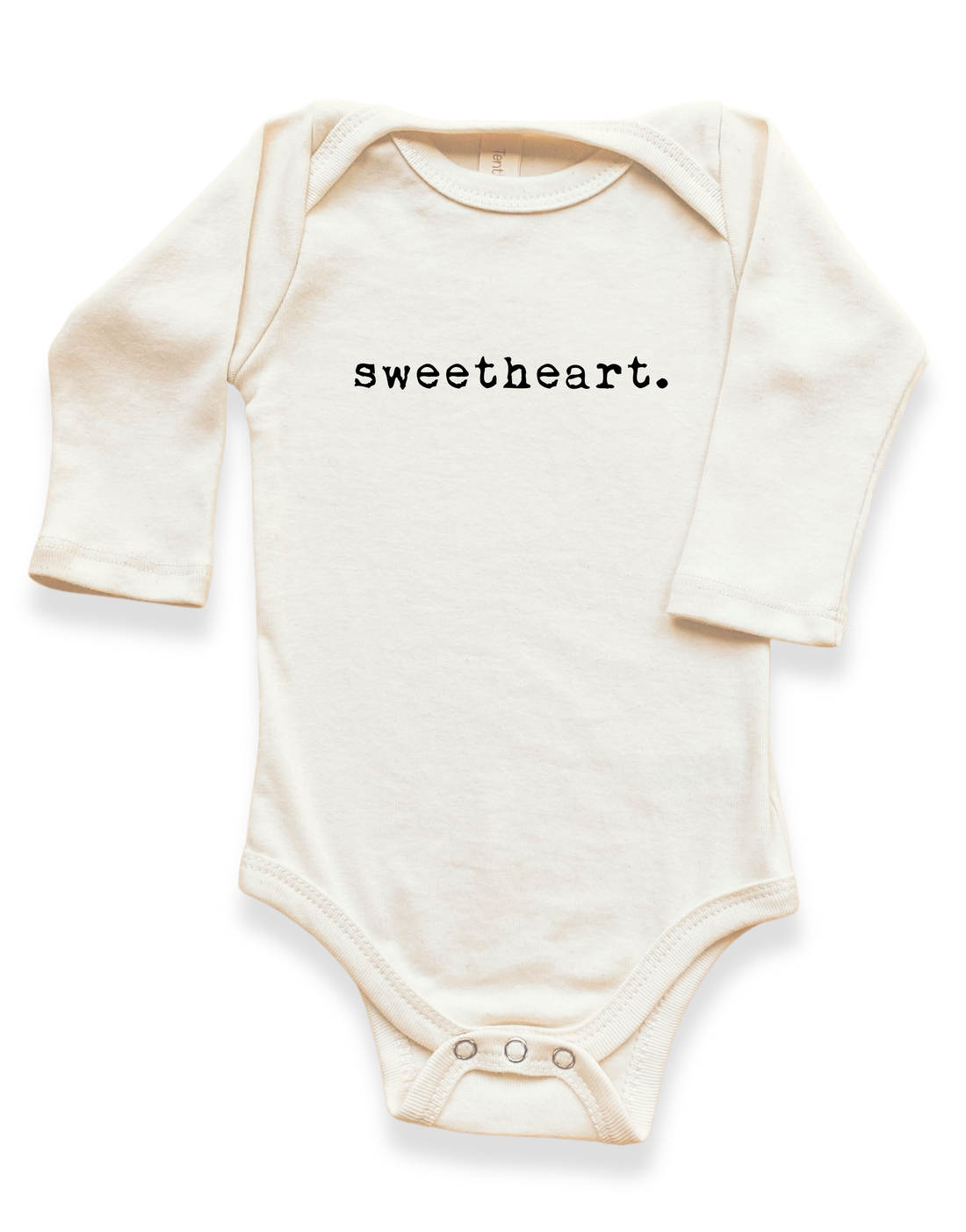 Sweetheart Organic Baby Bodysuit Long Sleeve
