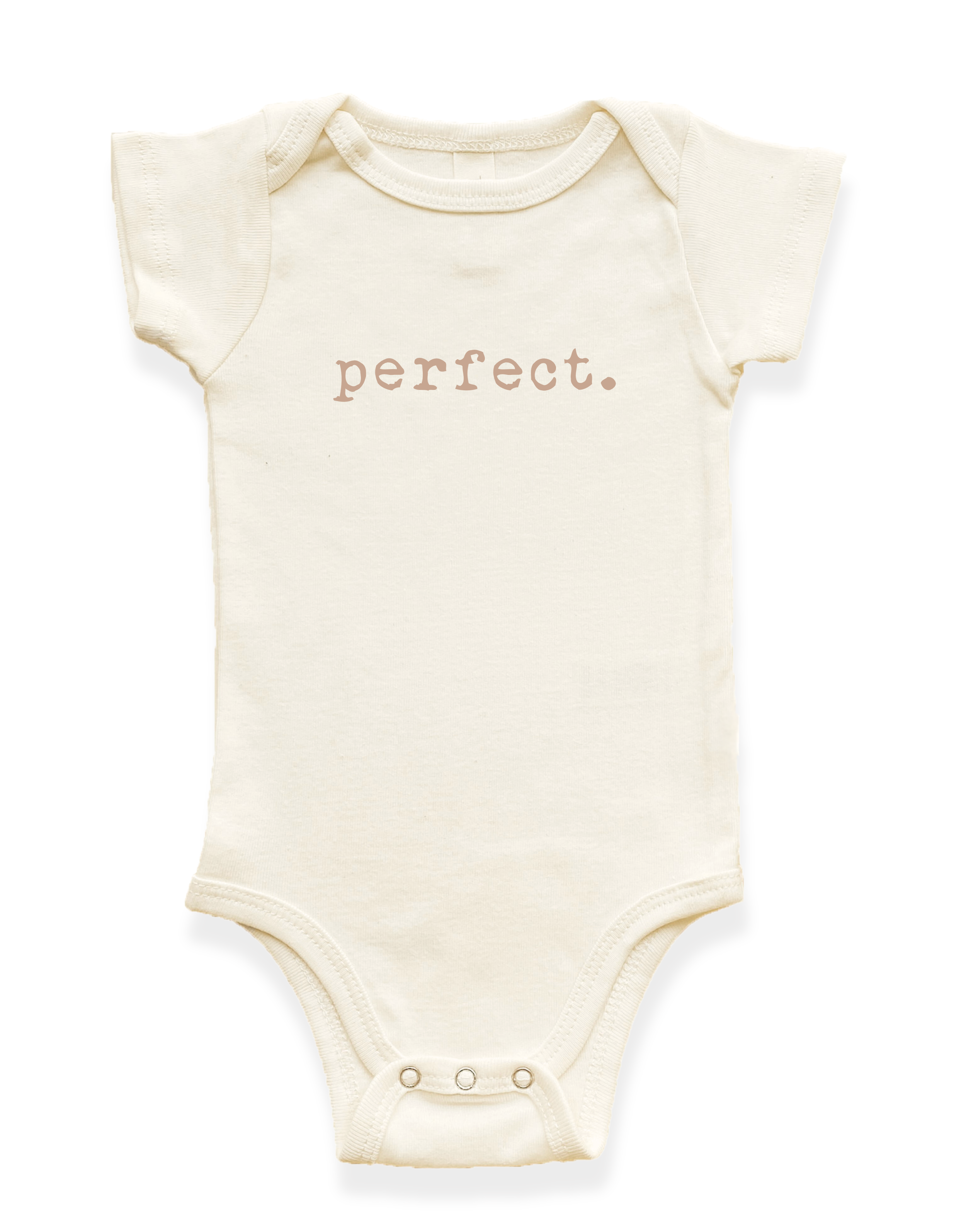 Perfect Organic Cotton Baby Bodysuit