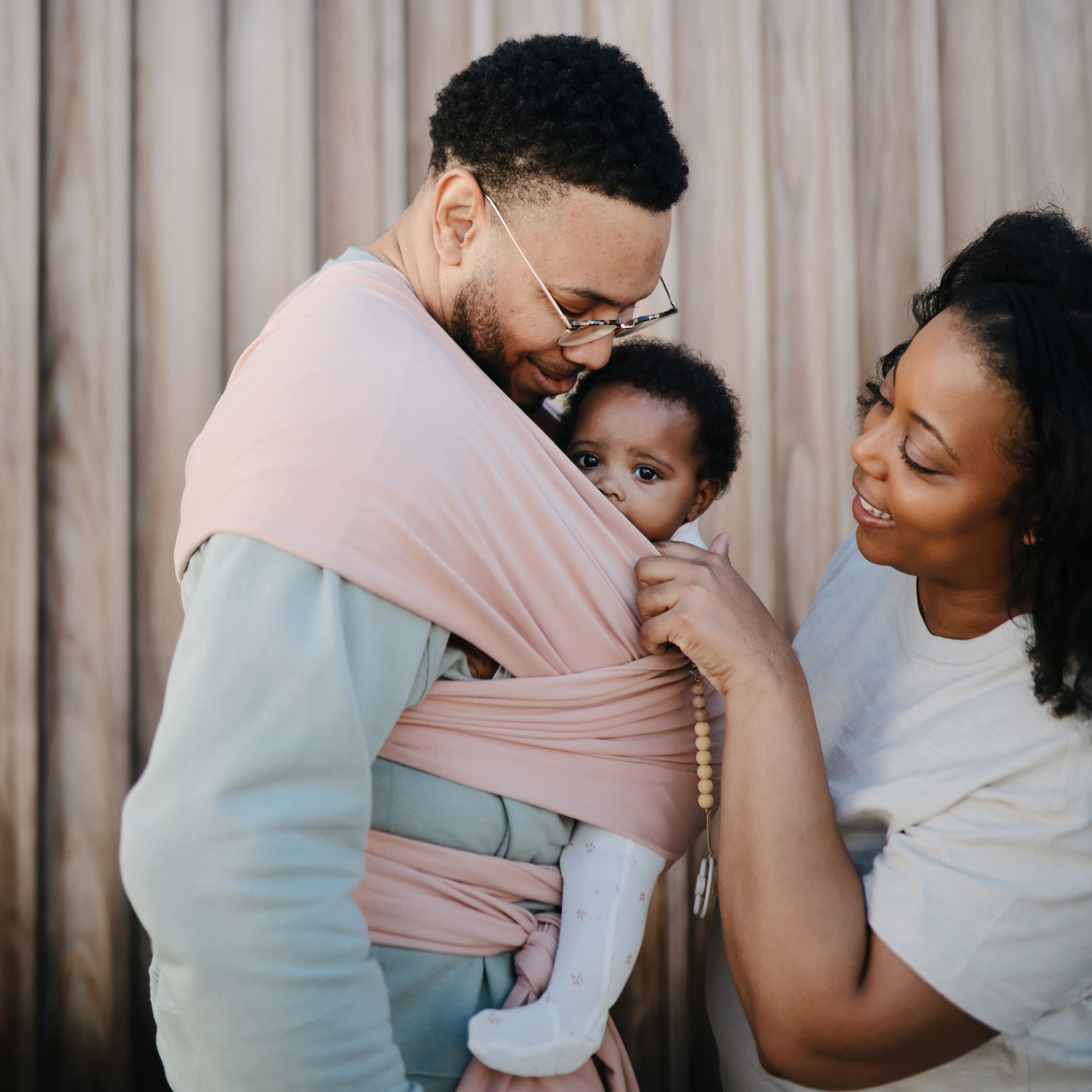 Silicone Pacifier Clip | Eva - Tenth &amp; Pine - Pacifier Clip - Black