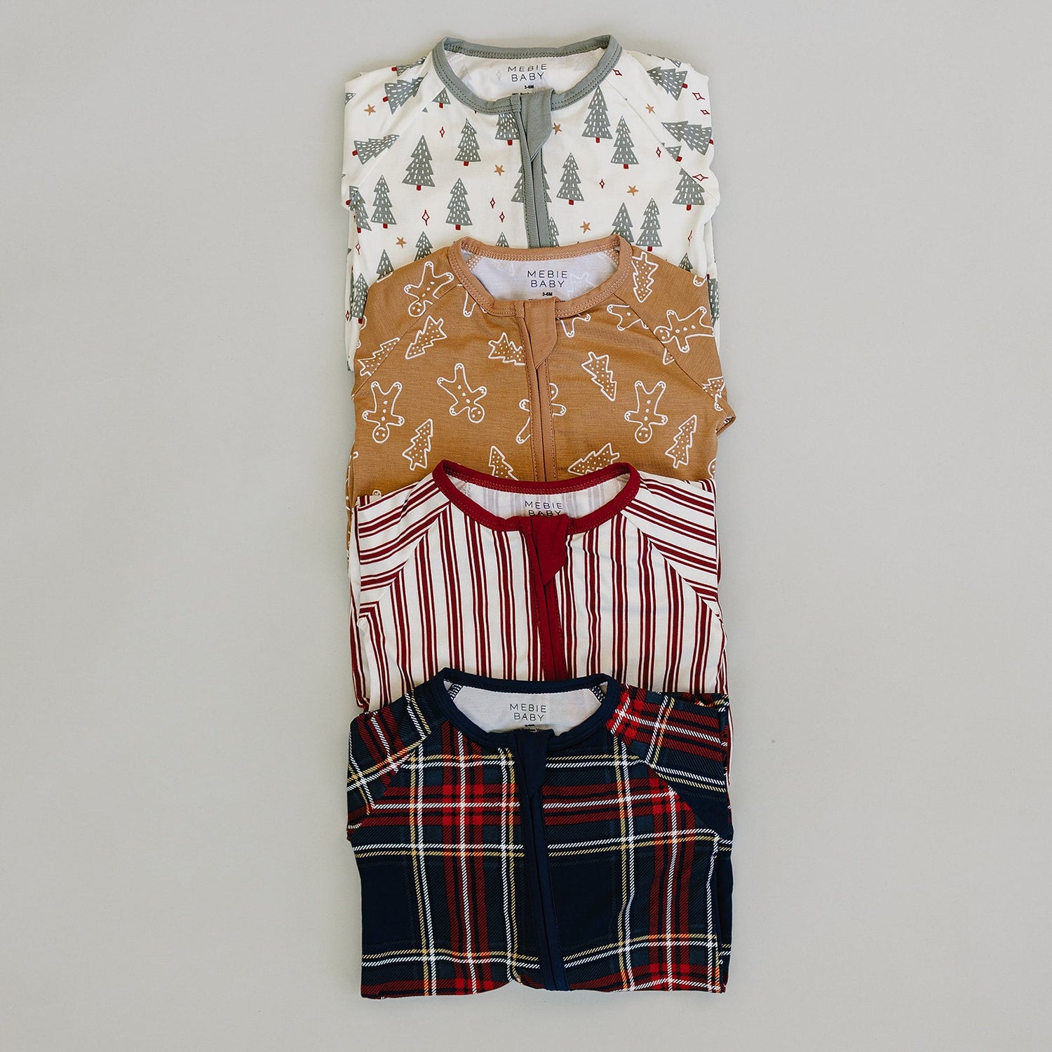 Gingerbread Bamboo Zipper