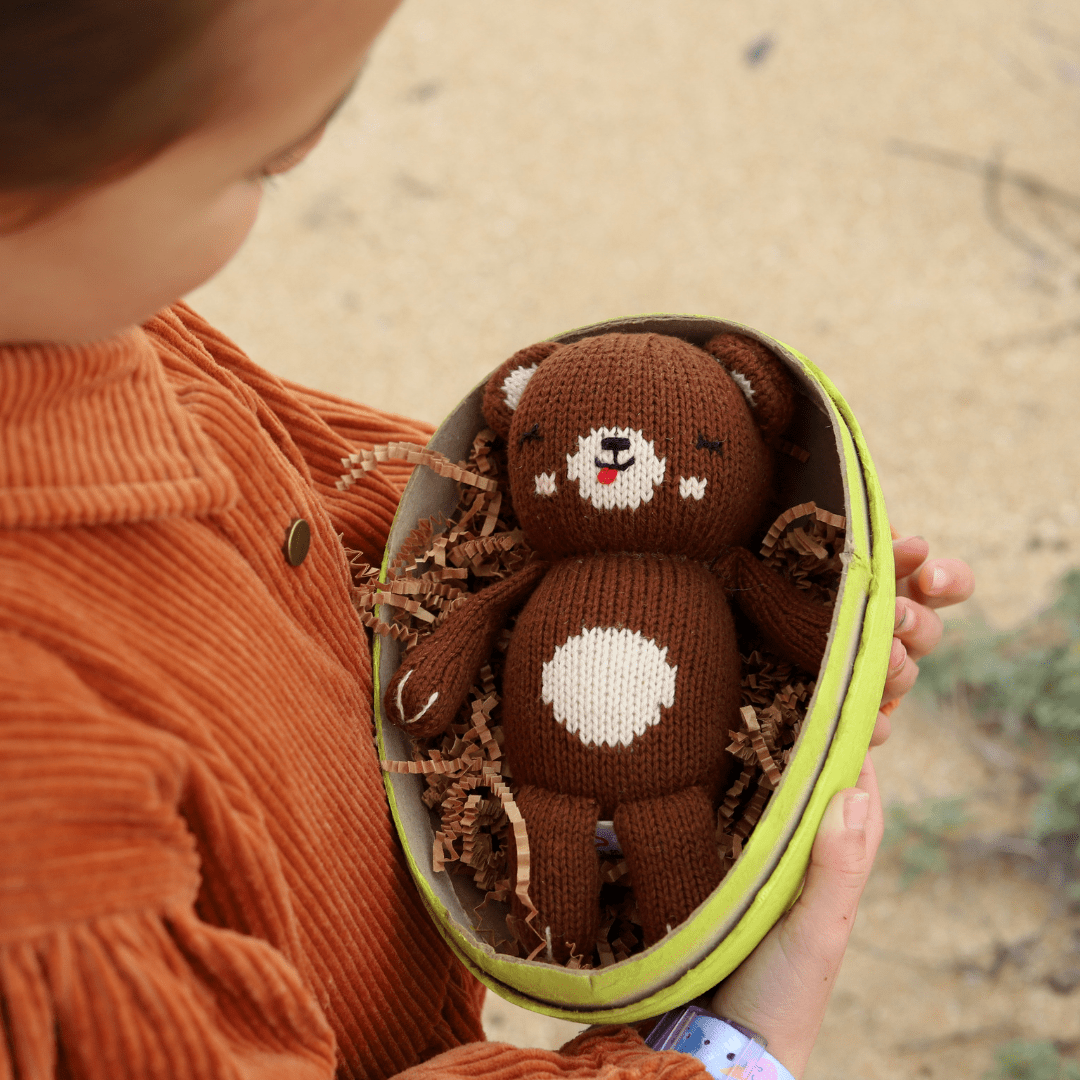 Baby Bear - Tenth &amp; Pine - Baby Knit Doll - 