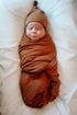 BAMBOO BLANKET - Caramel - Tenth & Pine - bamboo swaddle blanket - 