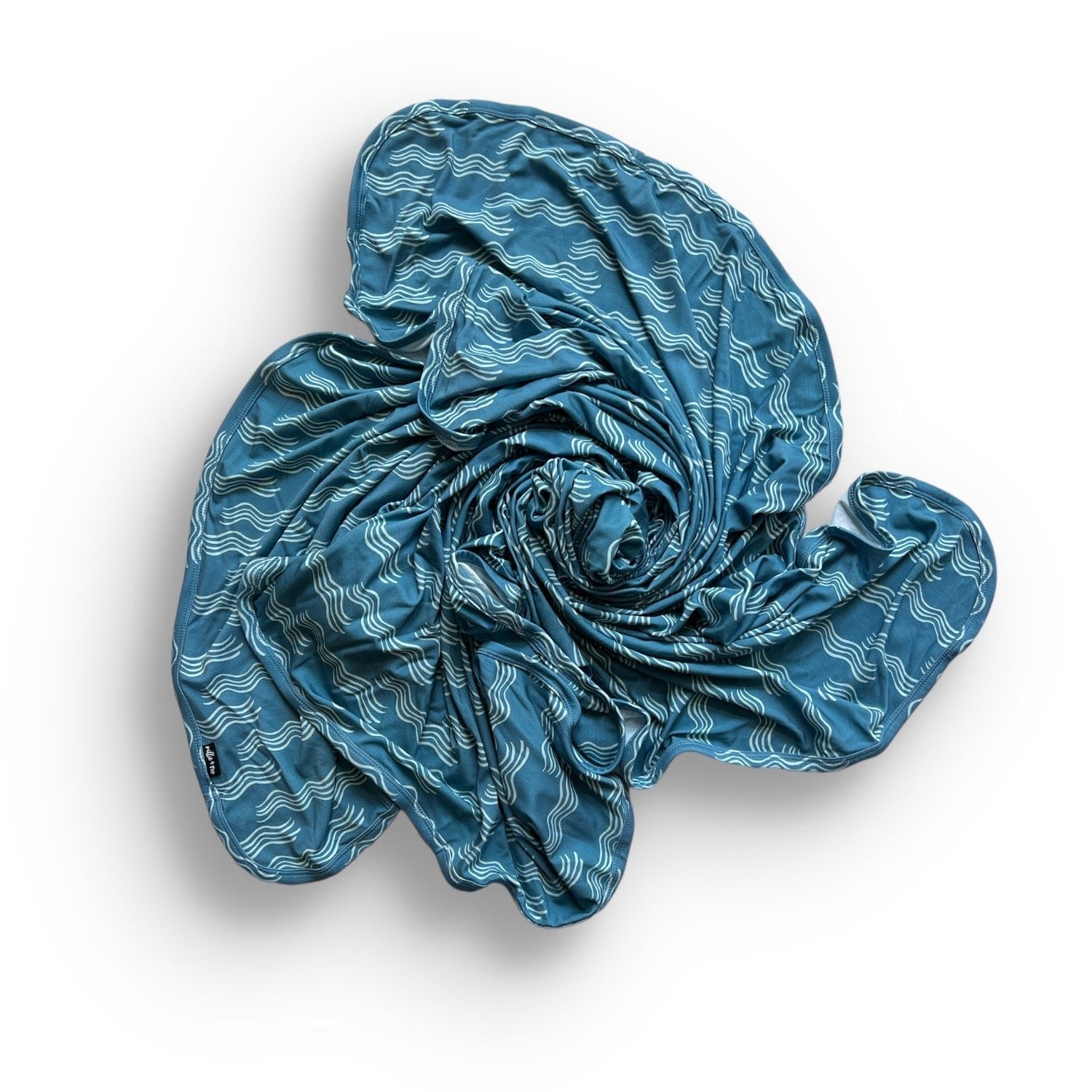 BAMBOO BLANKET - Waves - Tenth &amp; Pine - bamboo swaddle blanket - 