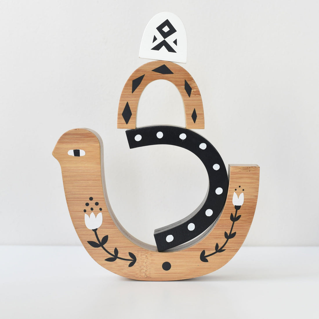 Bamboo Nesting Bird Wooden Toy - Tenth & Pine - Wooden Toys -