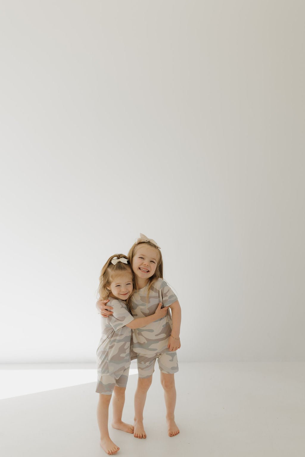 Bamboo Short Set | Camo - Tenth &amp; Pine - Short Set - 0 - 3 Months - forever french baby