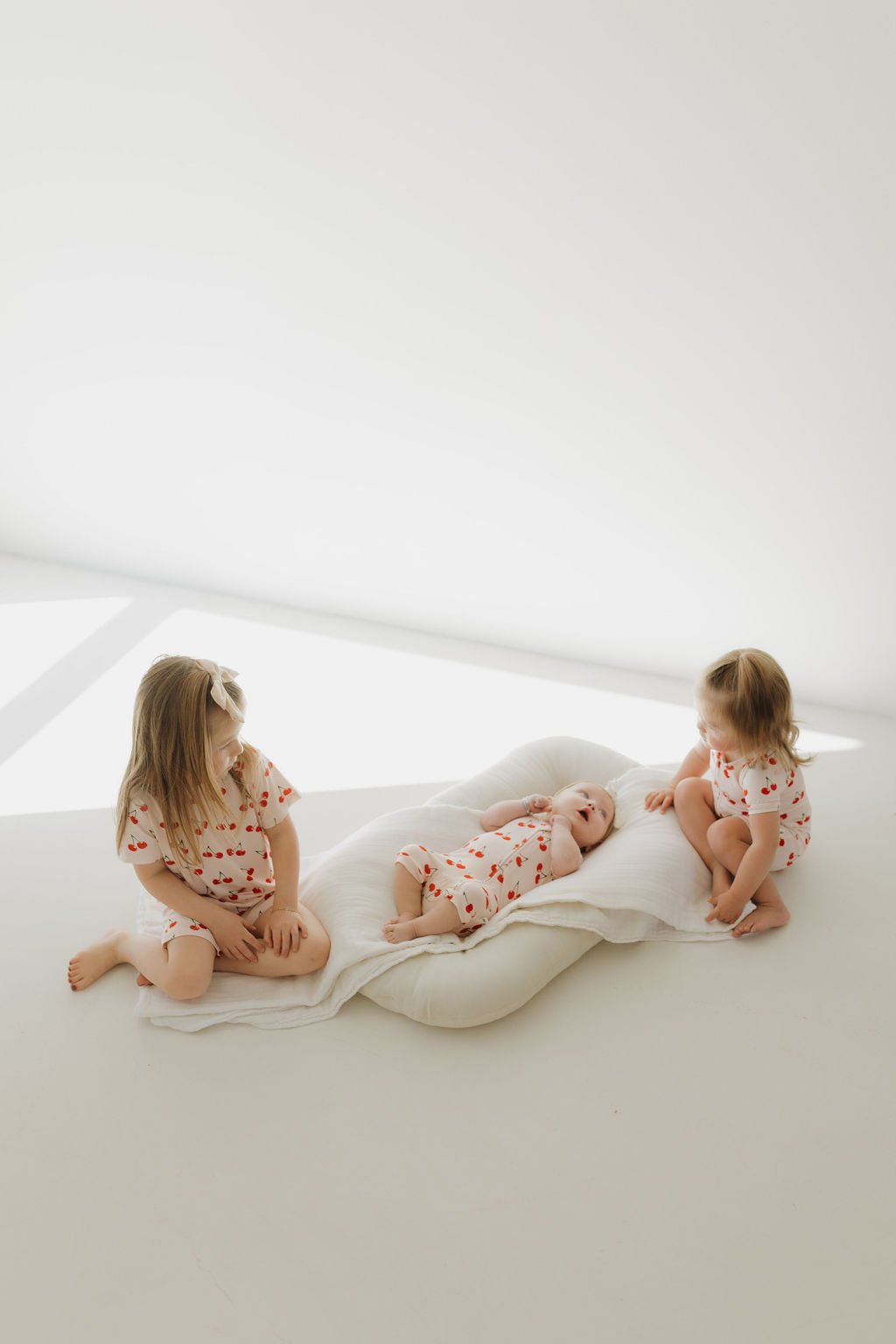 Bamboo Short Set | Cherry Orchard - Tenth &amp; Pine - Short Set - 2/3 Years - forever french baby