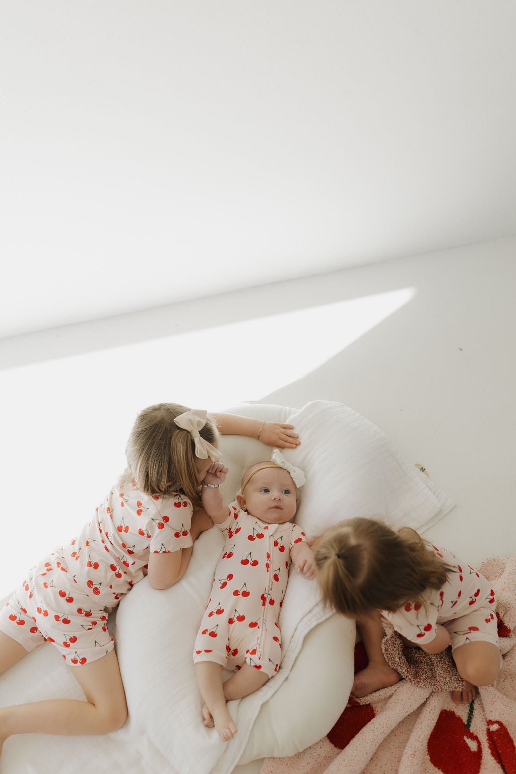 Bamboo Short Set | Cherry Orchard - Tenth &amp; Pine - Short Set - 2/3 Years - forever french baby