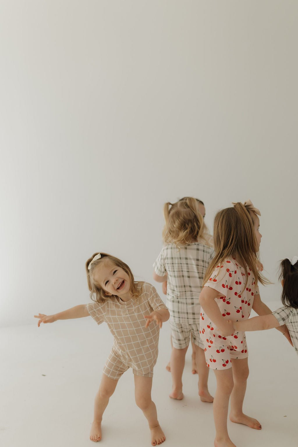 Bamboo Short Set | Cherry Orchard - Tenth &amp; Pine - Short Set - 2/3 Years - forever french baby