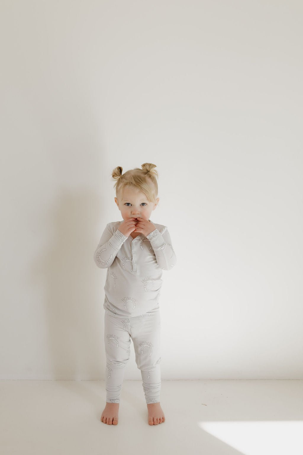 Bamboo Two Piece Pajamas | Howdy - Tenth & Pine - Pajamas - 2/3 Years