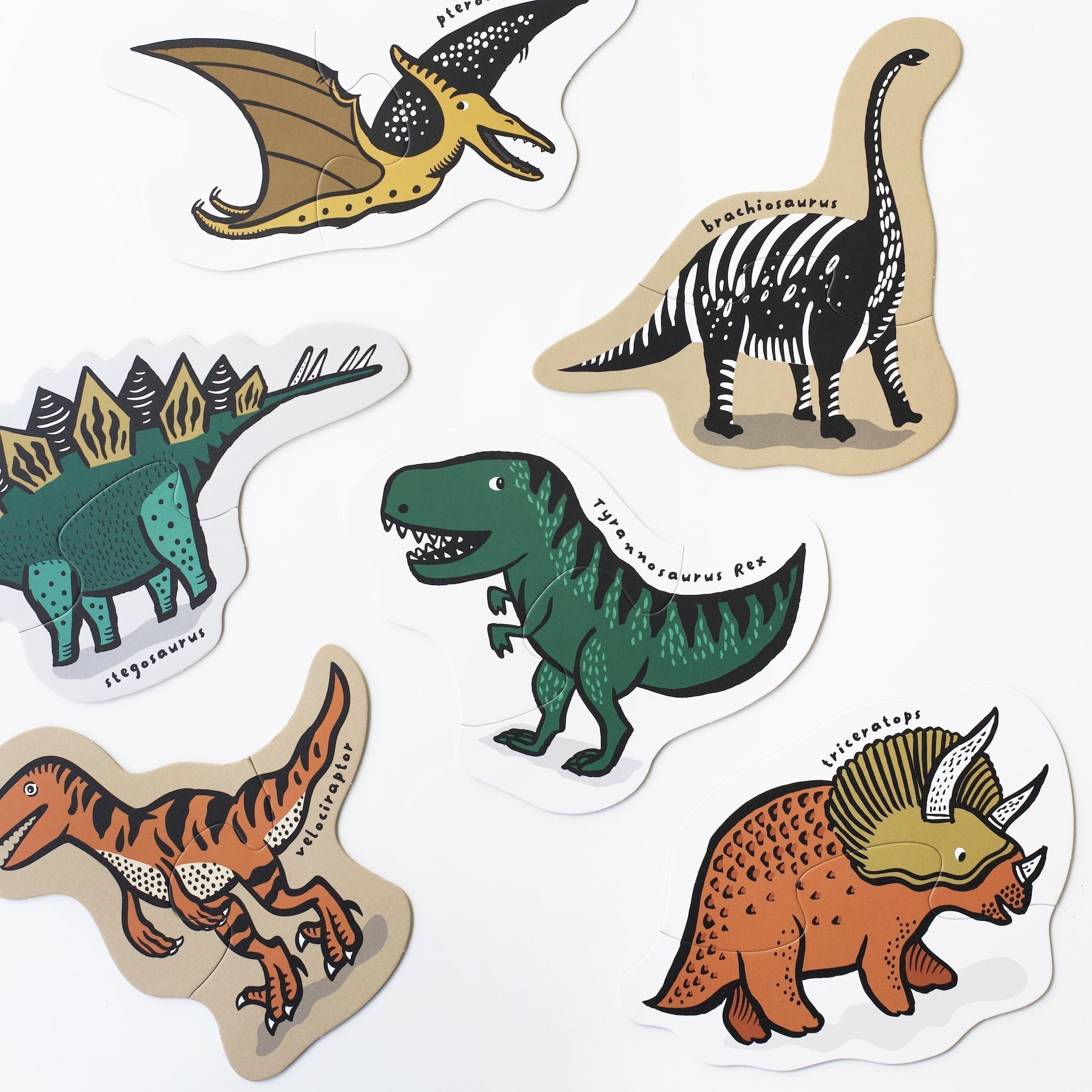 Beginner Puzzles - Dinos - Tenth & Pine - Puzzle - 
