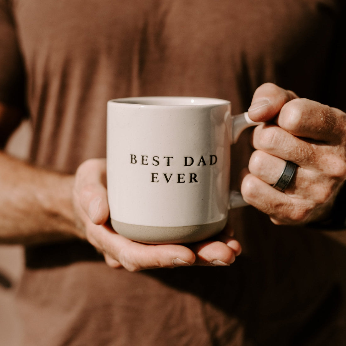 Best Dad Ever 14oz. Stoneware Coffee Mug - Tenth & Pine - Coffee Mugs -