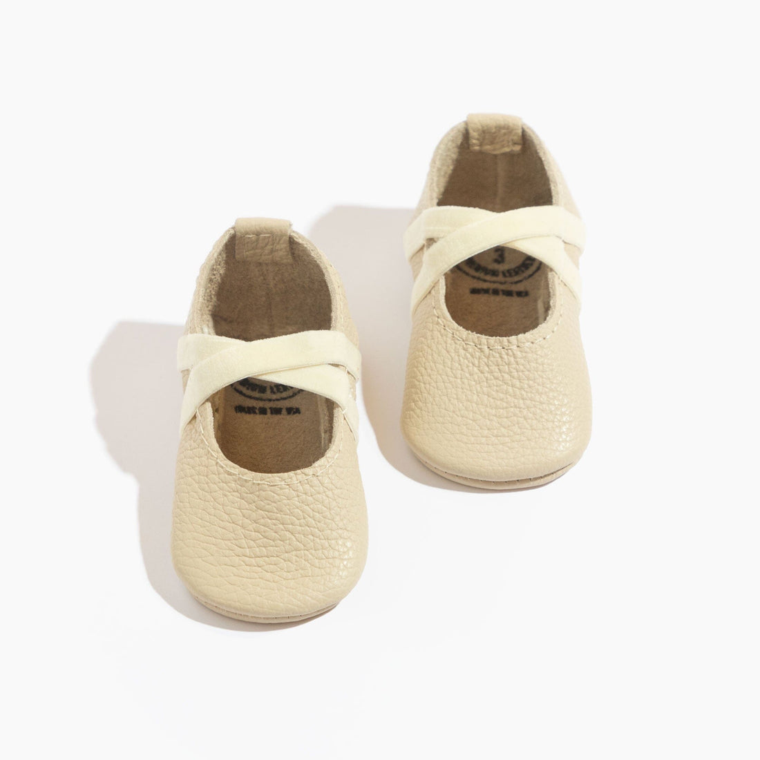 Birch Ballet Slipper Baby Shoe - Tenth & Pine - Ballet Slipper - Soft Sole - 1