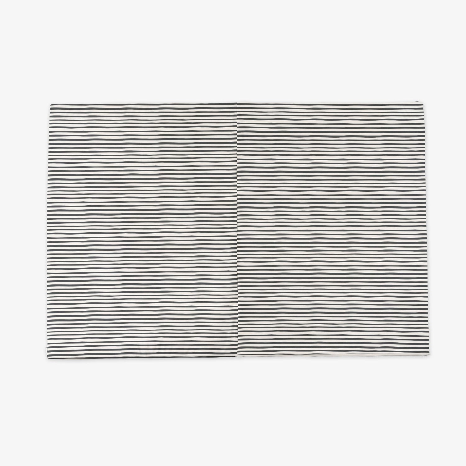 Bold Stripe Vegan Leather Mat - Tenth &amp; Pine - Vegan Leather Padded Mat - Epic