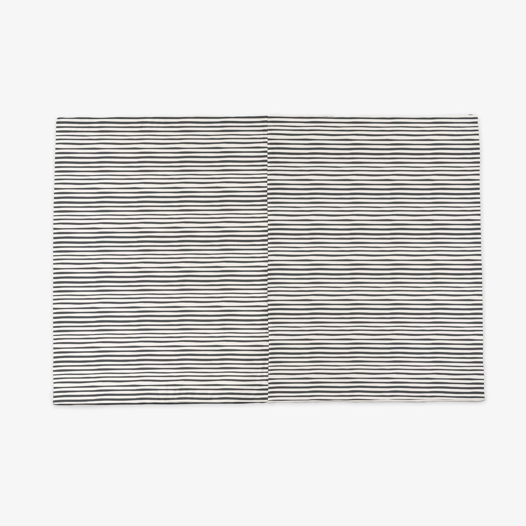 Bold Stripe Vegan Leather Mat - Tenth &amp; Pine - Vegan Leather Padded Mat - Epic
