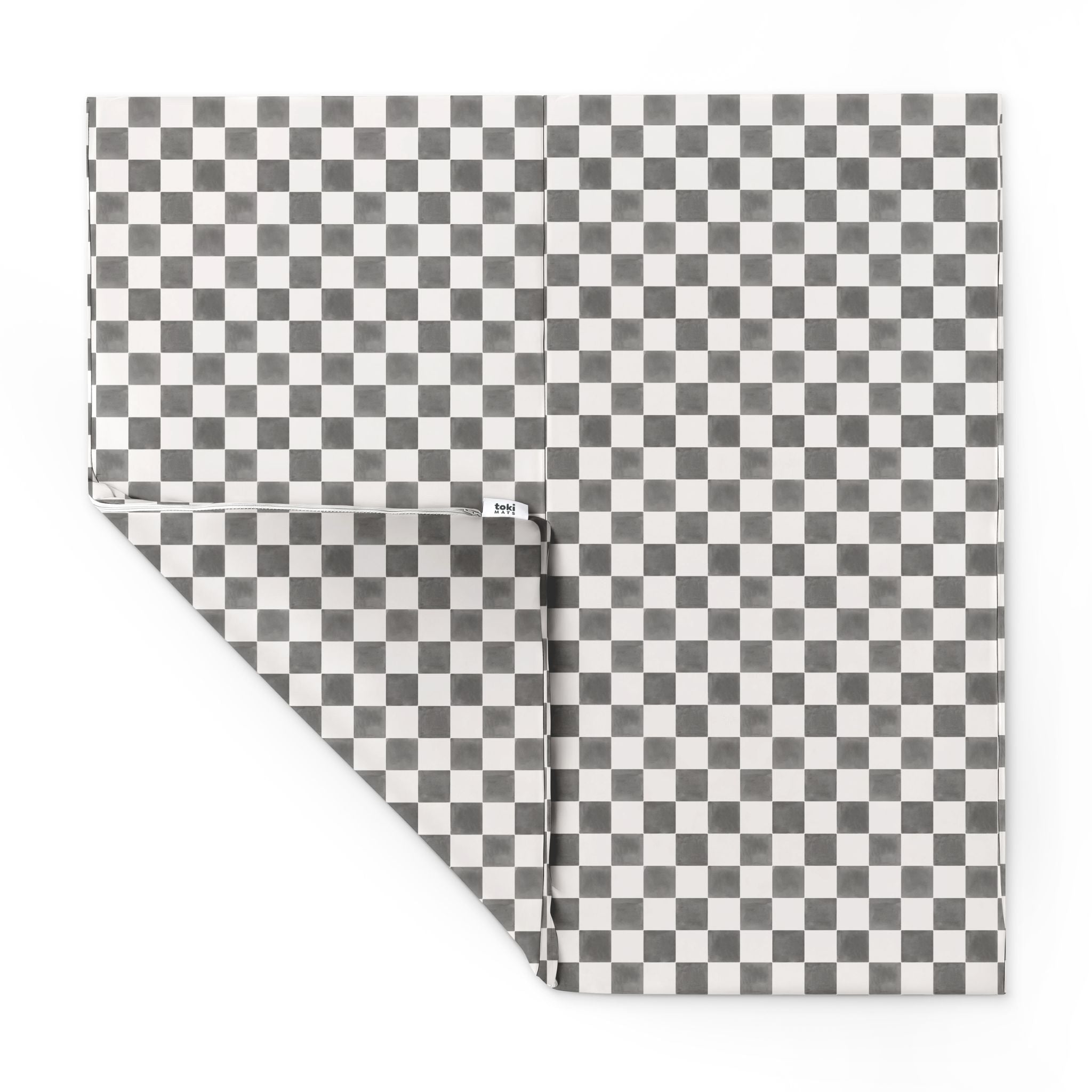 Checker Pepper Vegan Leather Mat - Tenth &amp; Pine - Vegan Leather Padded Mat - Standard