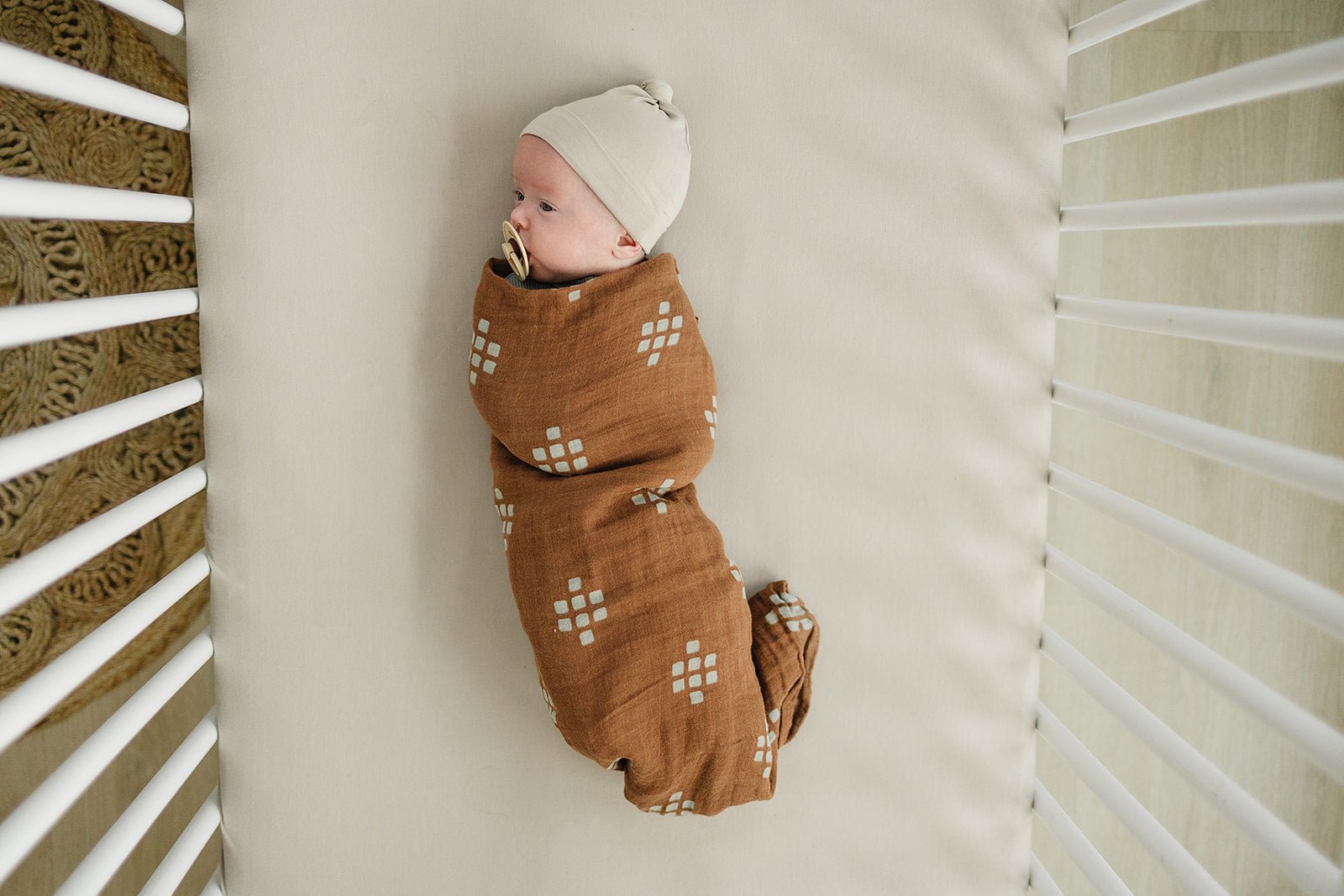 Chestnut Textiles Muslin Swaddle Blanket - Tenth &amp; Pine - 