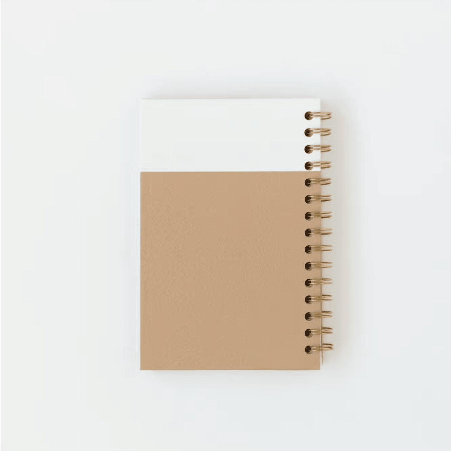 Coil - Bound Postpartum Journal (Cashew) - Tenth &amp; Pine - 