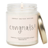 Congrats! Soy Candle - Clear Jar - 9 oz (Island AIr) - Tenth & Pine - Candles - 