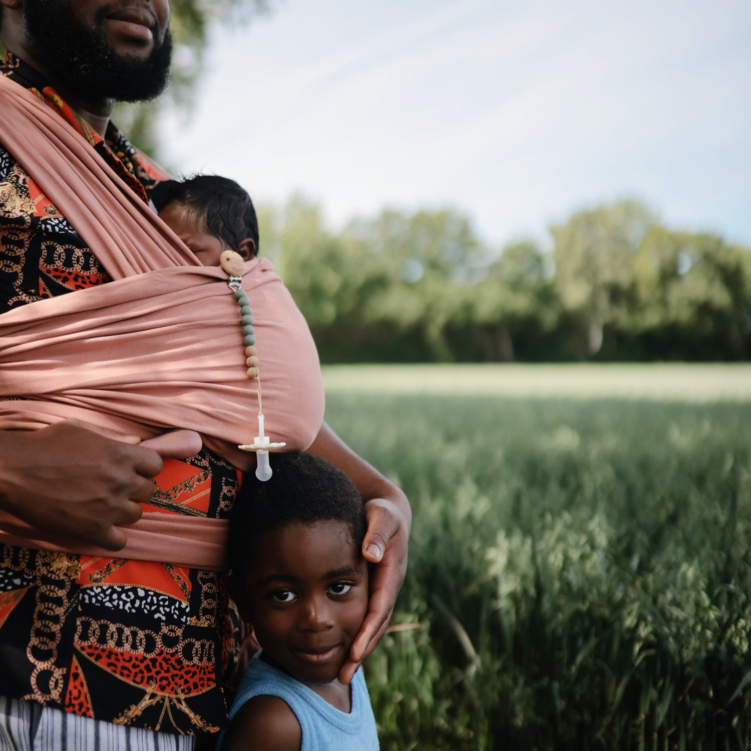 Silicone Pacifier Clip | Eva - Tenth &amp; Pine - Pacifier Clip - Black