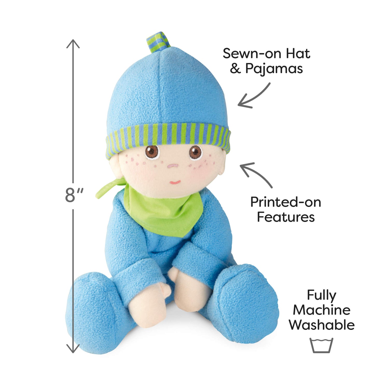 Snug Up Doll Luis 8&quot; First Doll