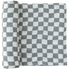 Dusty Blue Wavy Checkered Muslin Swaddle Blanket - Tenth & Pine - 