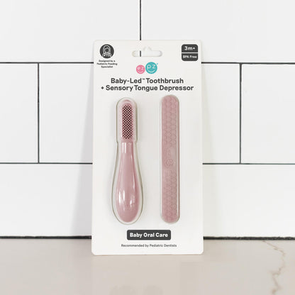 Baby-Led™ Toothbrush + Tongue Depressor