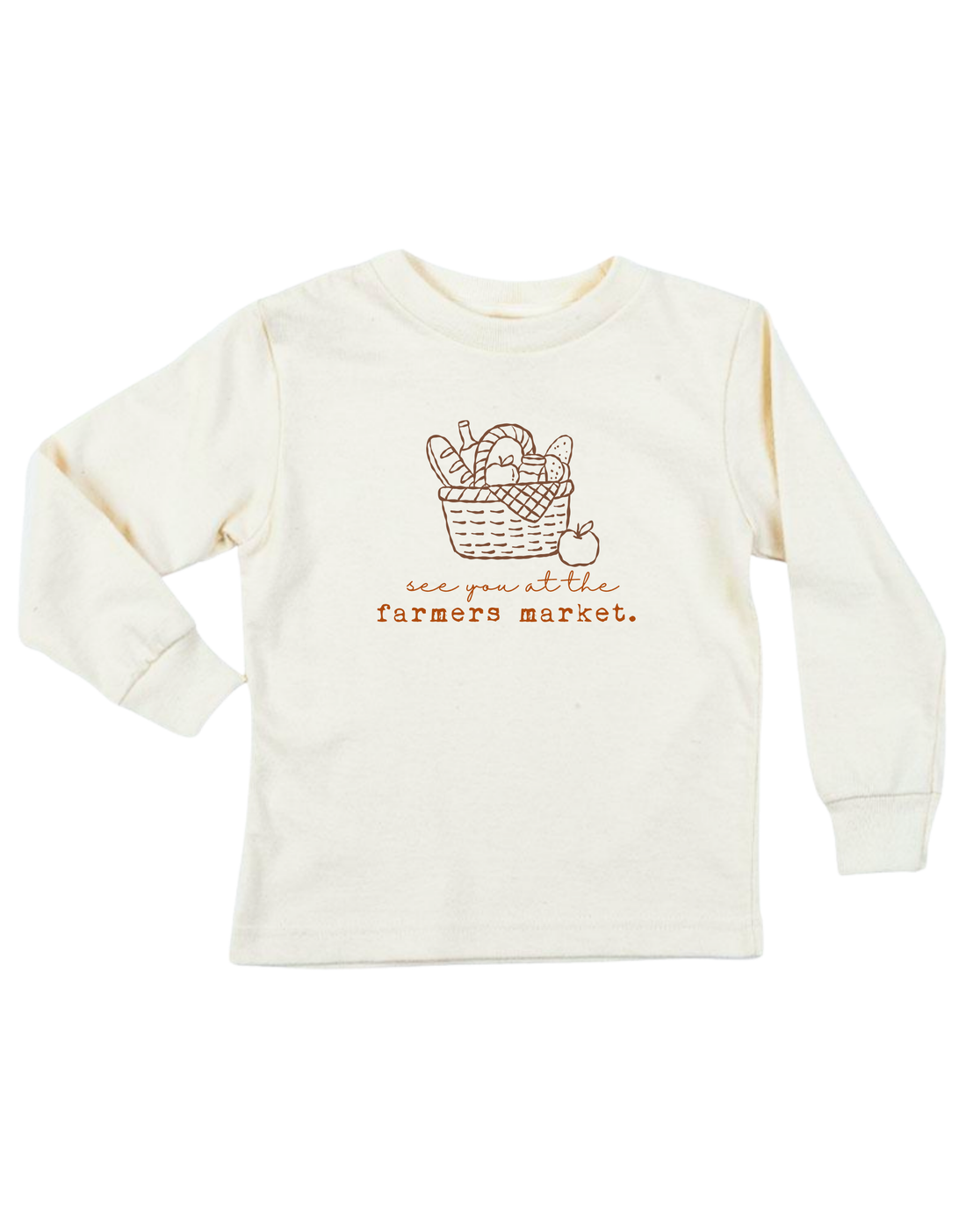 Farmers Market Organic Kids T-Shirt Long Sleeve