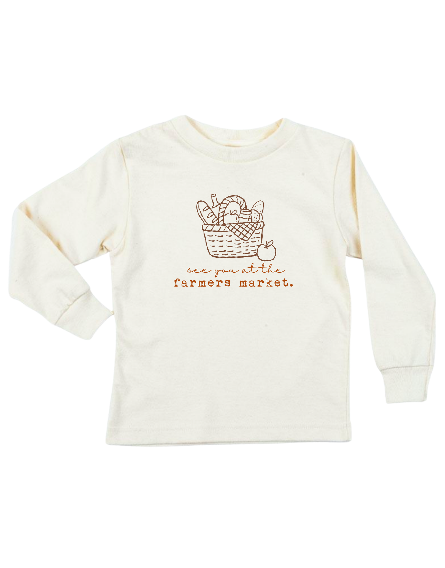 Farmers Market Organic Kids T-Shirt Long Sleeve