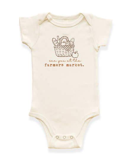 Farmers Market Organic Baby Bodysuit