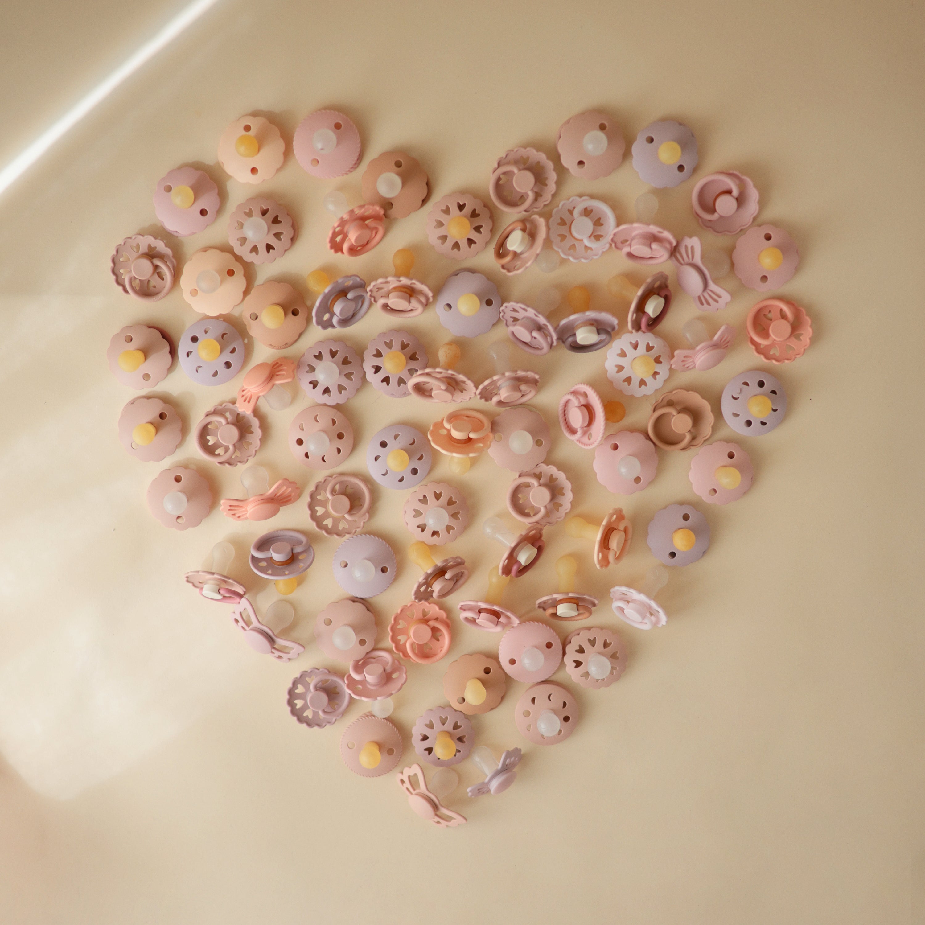 FRIGG Andersen Fairytale Silicone Pacifier 2 - Pack - Tenth &amp; Pine - FRIGG PACIFIERS - 6 - 18 months - Stone Blue/Willow Gray