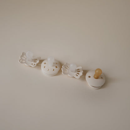 FRIGG Baby's First Pacifier Moonlight Sailing (Cream) 4 - Pack - Tenth & Pine - FRIGG PACIFIERS - 