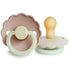 FRIGG Daisy Night Natural Rubber Pacifier 2 - Pack - Tenth & Pine - FRIGG PACIFIERS - 0 - 6 months - Blush/Cream