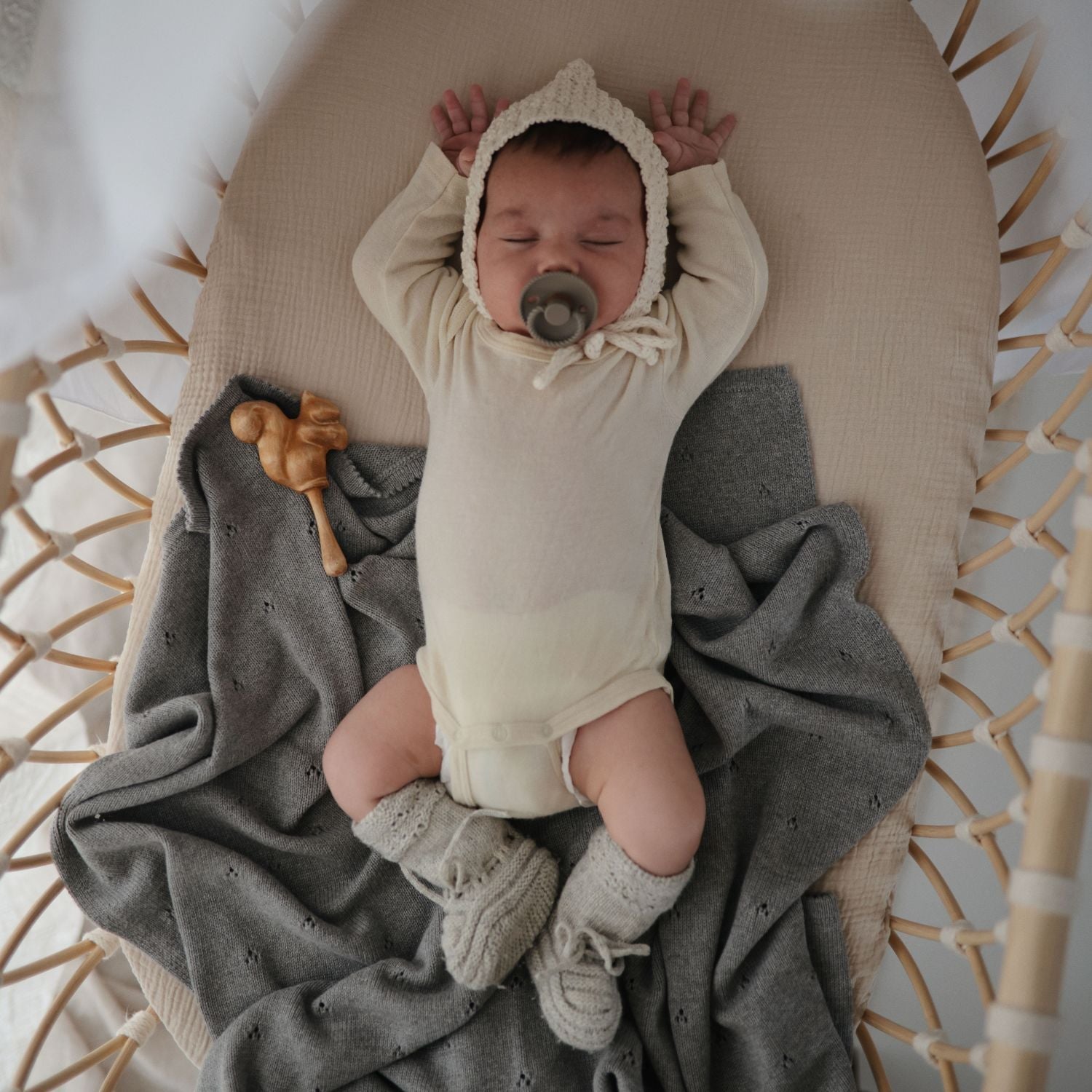 FRIGG Silicone Pacifier 6 - Pack - Tenth &amp; Pine - FRIGG PACIFIERS - 6 - 18 Months - Endless Sea