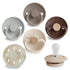 FRIGG Silicone Pacifier 6 - Pack - Tenth & Pine - FRIGG PACIFIERS - 0 - 6 Months - Earthy Wonder