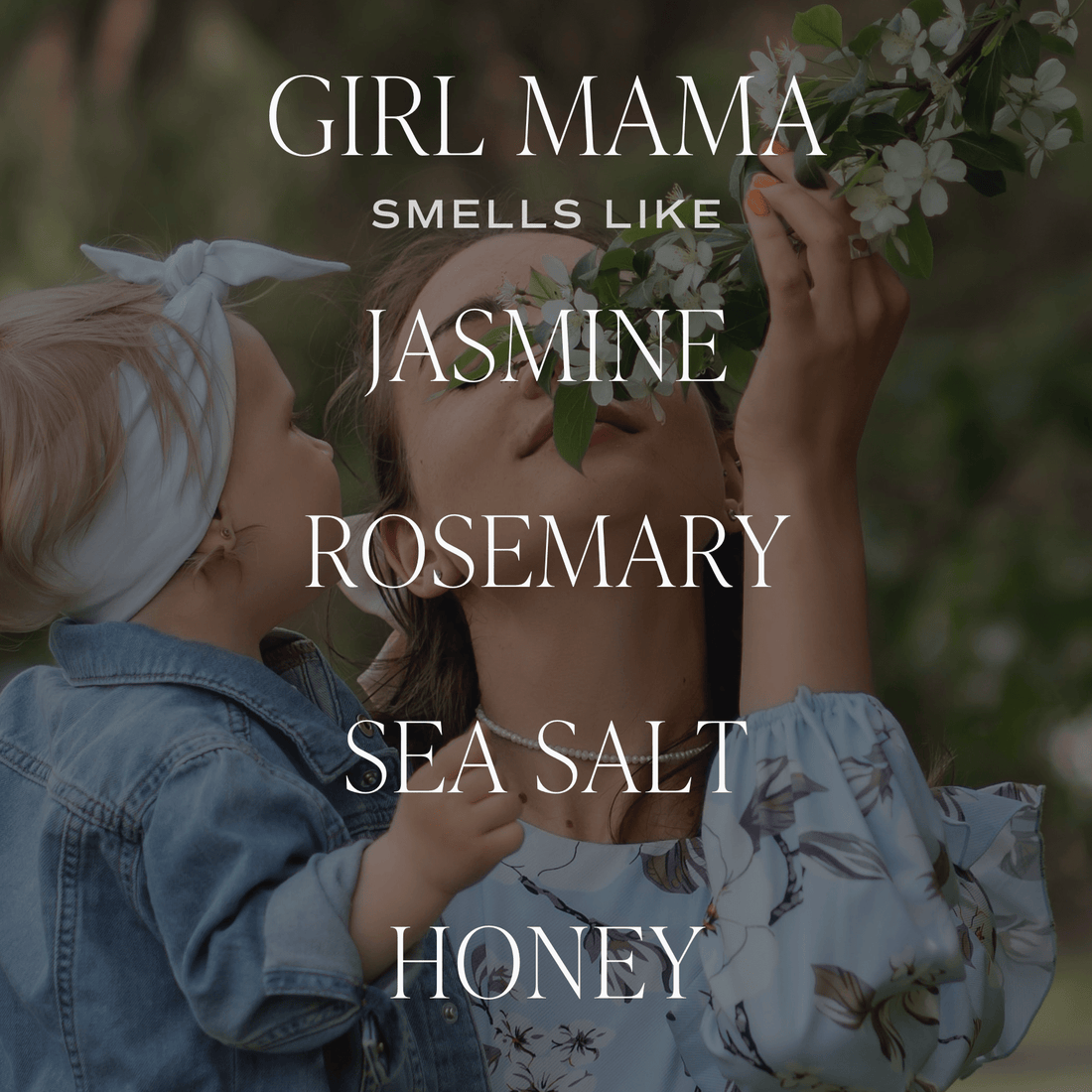 Girl Mama Soy Candle - Clear Jar - 9 oz (Wildflowers and Salt) - Tenth & Pine - Candles -