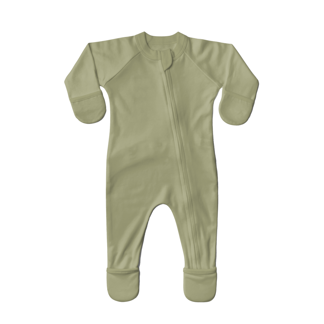 GROW WITH YOU FOOTIE + SNUG FIT | ARTICHOKE