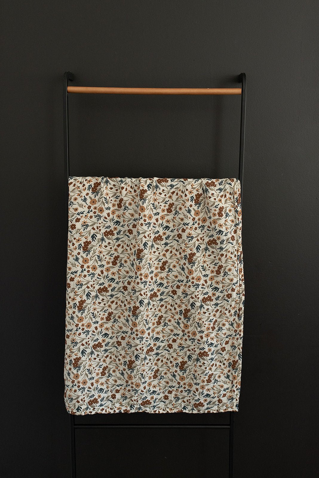 Harvest Floral Muslin Swaddle Blanket - Tenth &amp; Pine - 