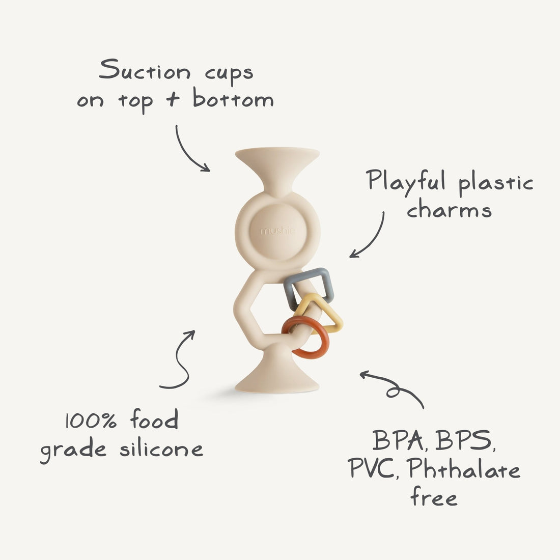 HexaPop Suction Toy - Tenth & Pine - toys - Shifting Sand