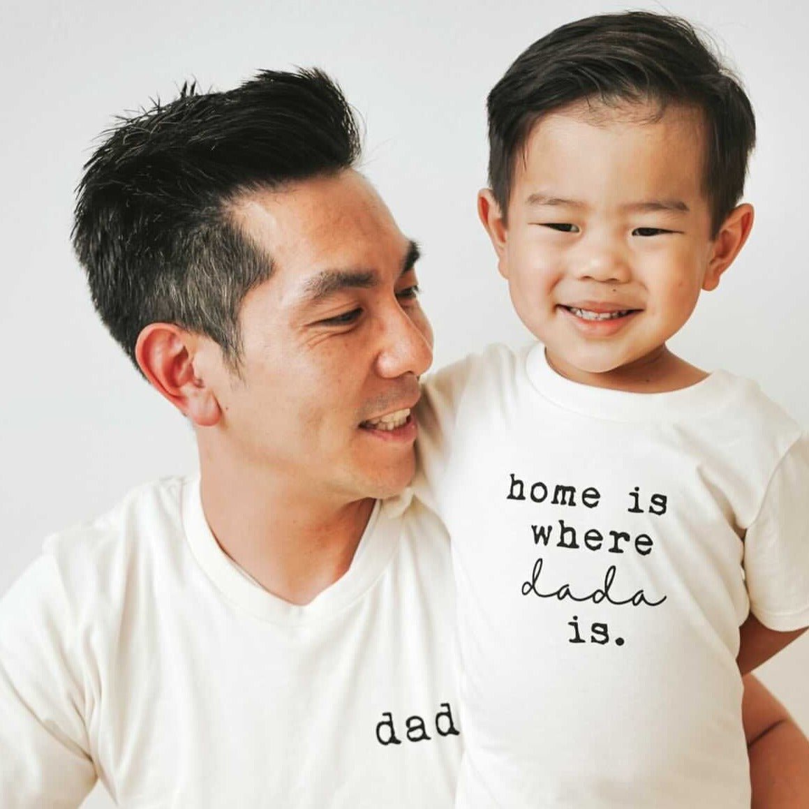 Home is Where Dada Is - Organic Cotton Kids Tee - Tenth &amp; Pine - Short Sleeve Tee - 12 - 18M