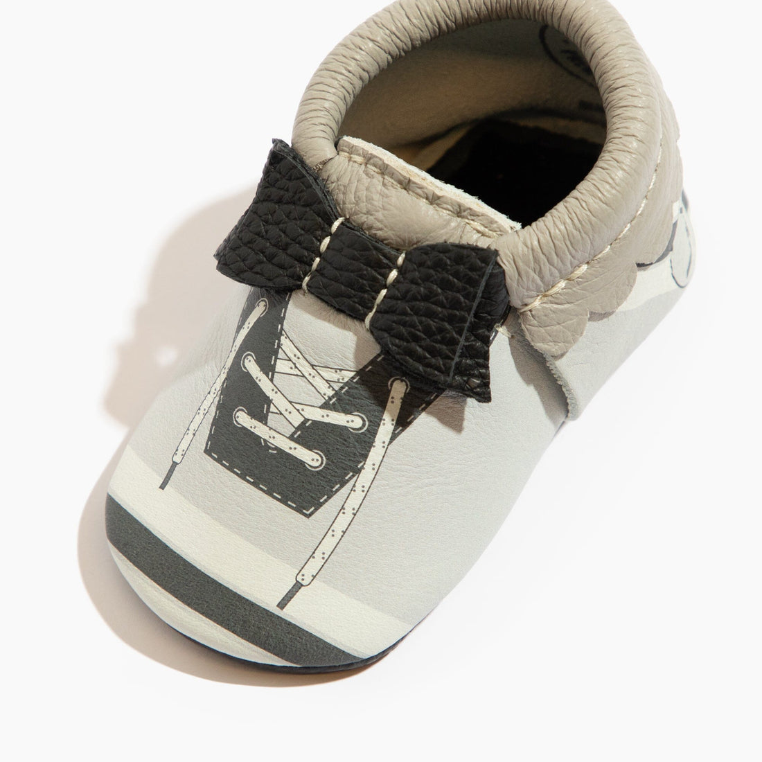 Ice Ice Baby Bow Baby Shoe - Tenth & Pine - Bow Mocc - Soft Sole - 1
