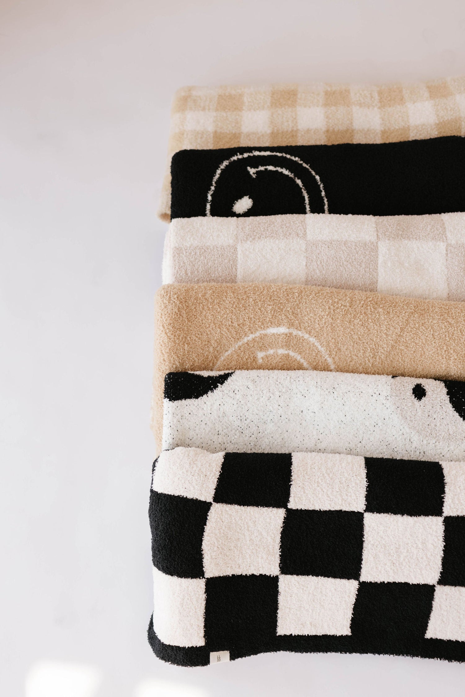 Plush Blanket | Black &amp; White Yin Yang