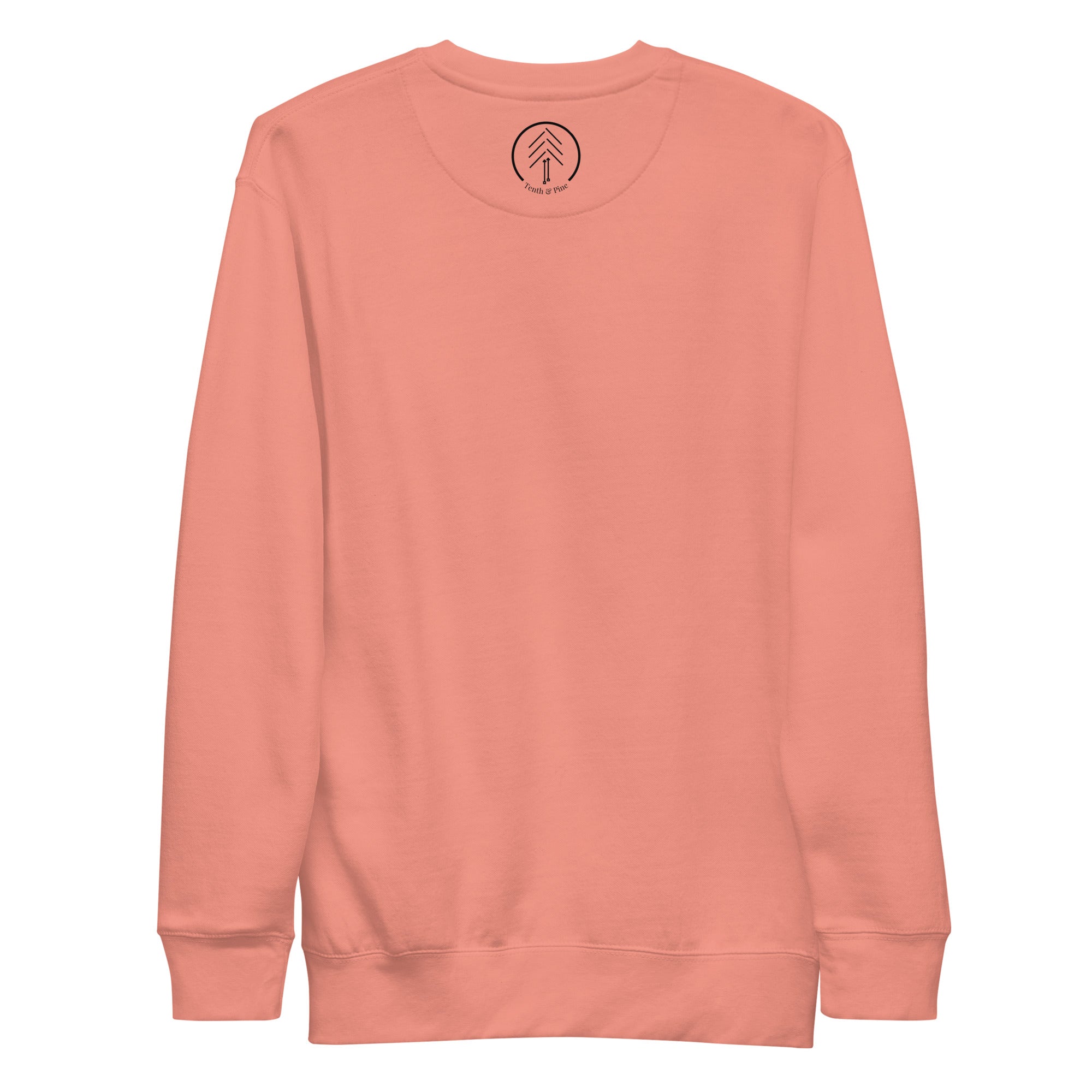 In my mama era Embroidered | Premium Adult Sweatshirt - Tenth &amp; Pine - S - Dusty Rose
