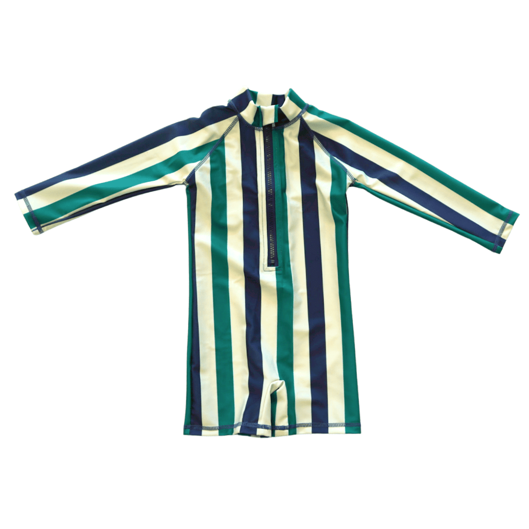 Kids Aspen Stripe Swimsuit - Tenth &amp; Pine - Swimsuit - 3M